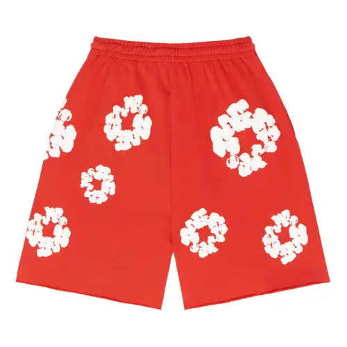 The Cotton Wreath Red Shorts